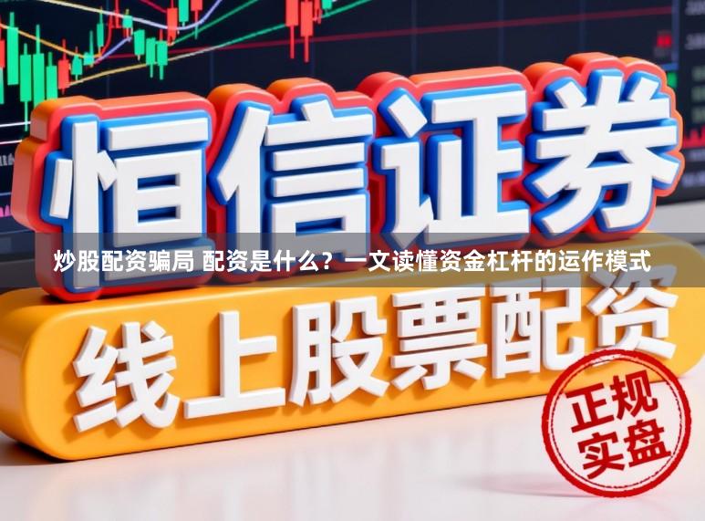 炒股配资骗局 配资是什么？一文读懂资金杠杆的运作模式
